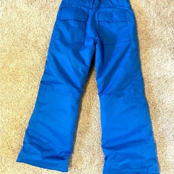 Youth Boulder Gear Sz Medium Ski Pants Blue Insulated Snowboard Zip Pockets - Picture 6 of 6